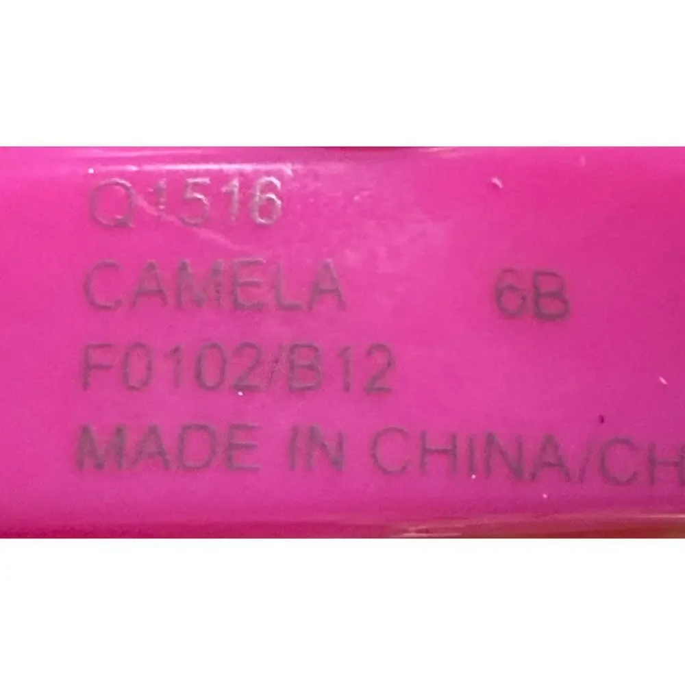Y2K Coach Q1516 Camela Poppy Floral Thong Sandal Size 6B